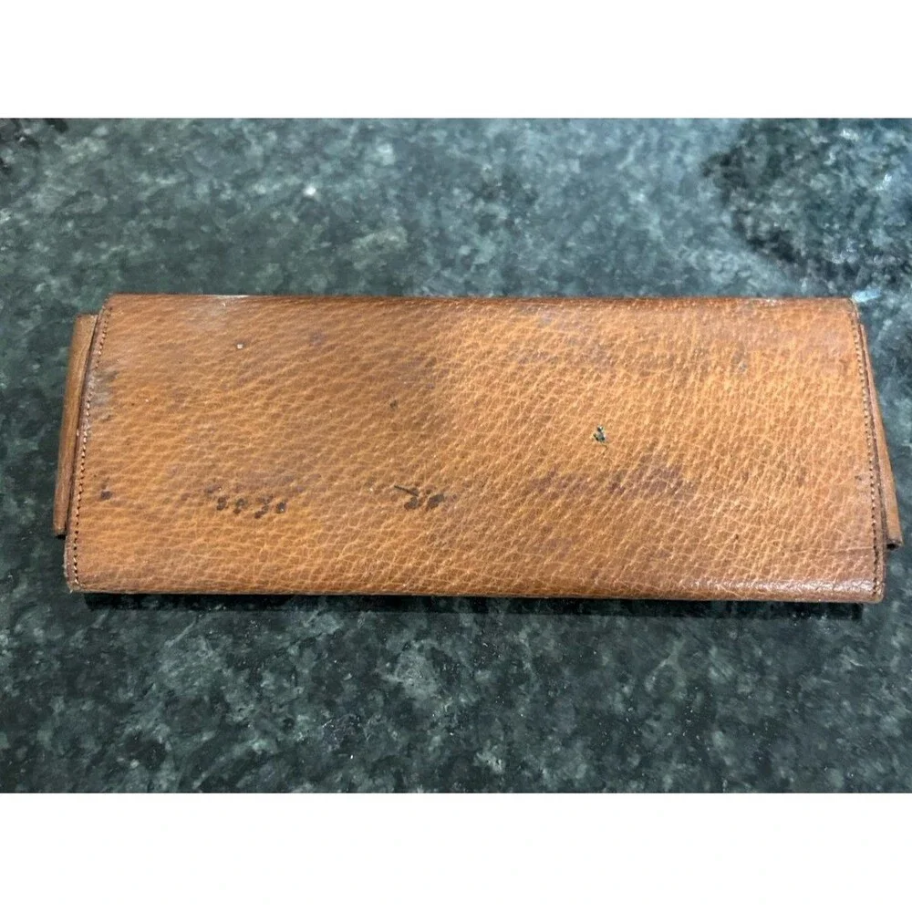 (2) Vintage Straight Razors w Leather Case